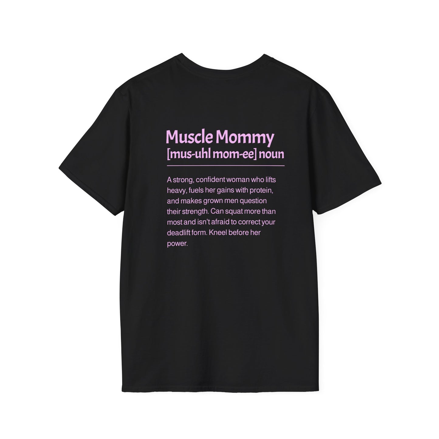 Muscle Mommy Description T-Shirt