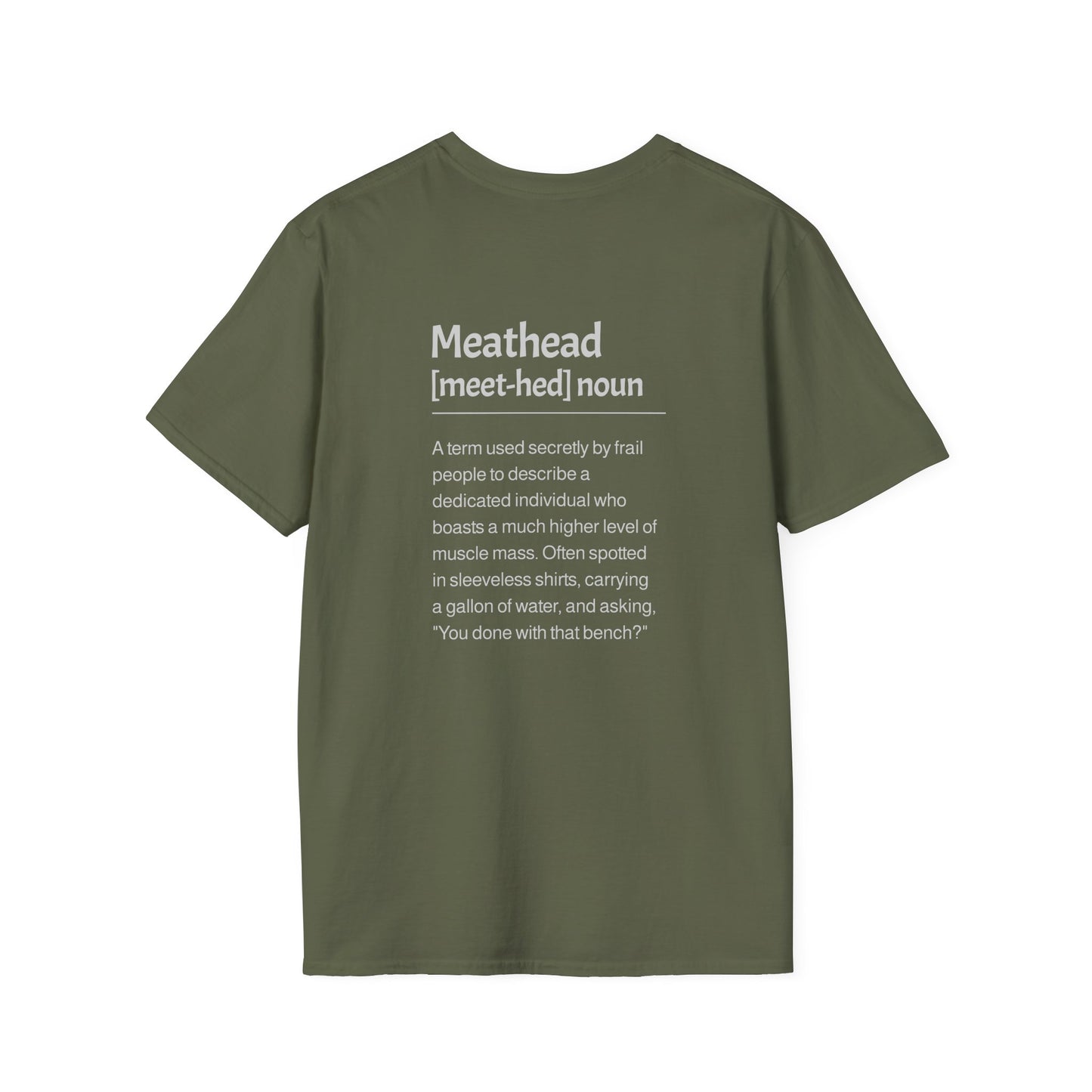 Meathead Description T-Shirt