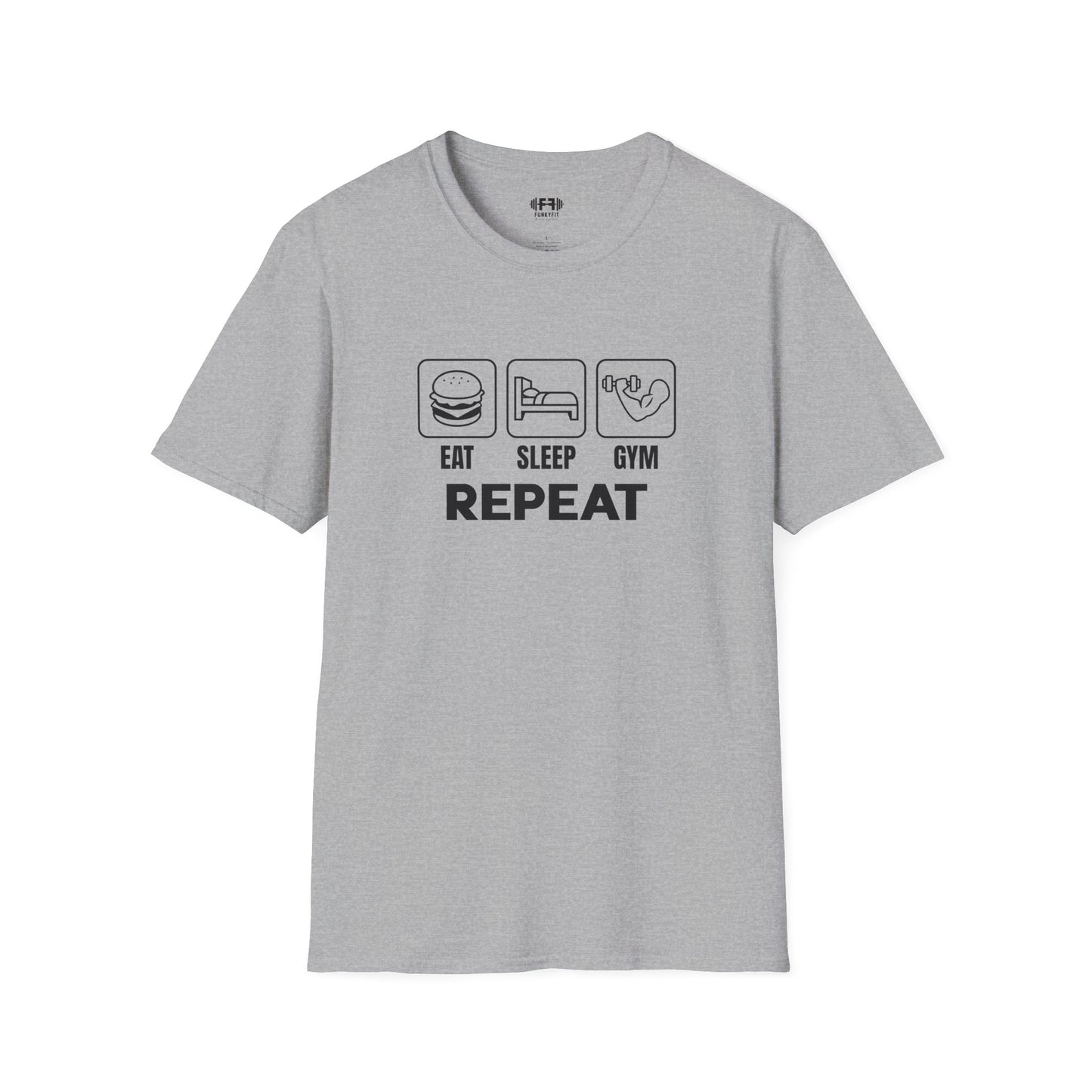 Eat Sleep Gym Repeat T-Shirt