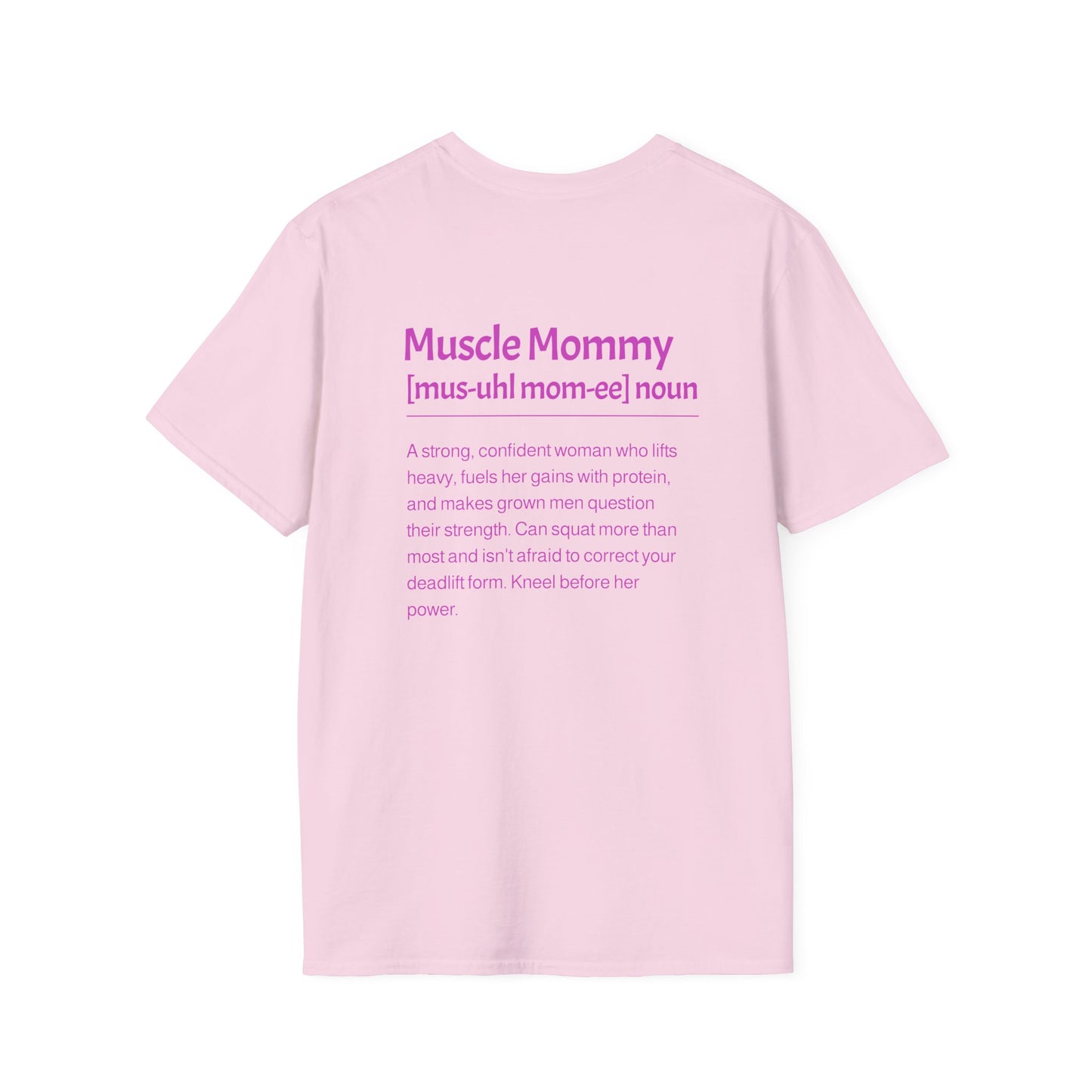 Muscle Mommy Description T-Shirt