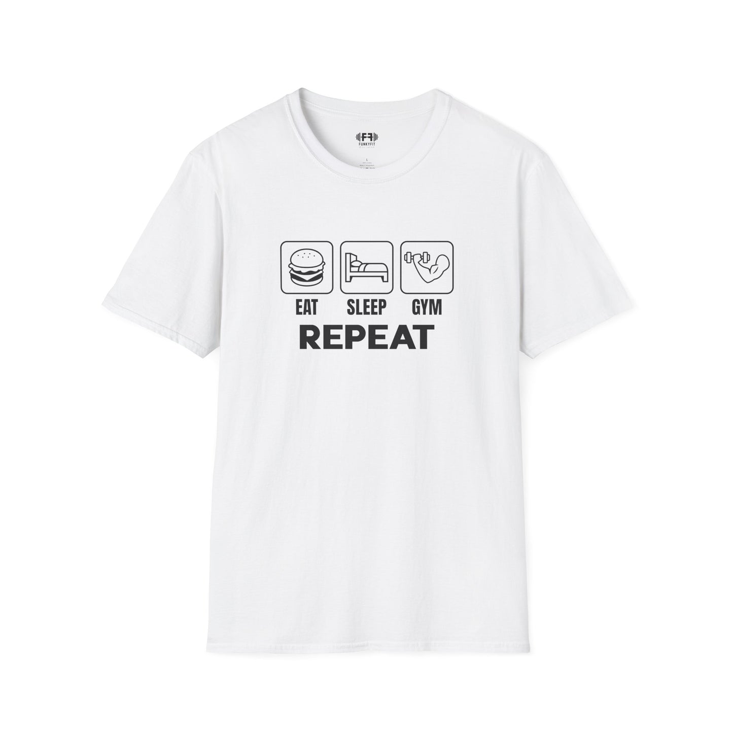 Eat Sleep Gym Repeat T-Shirt