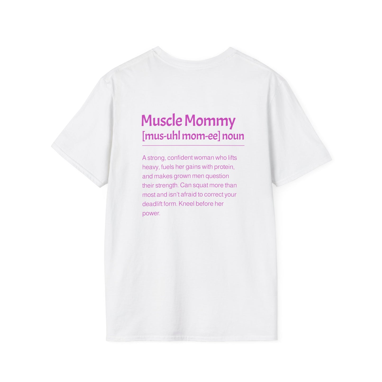 Muscle Mommy Description T-Shirt