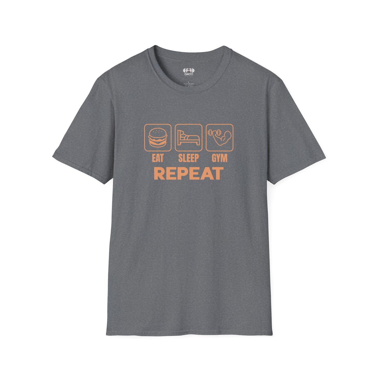 Eat Sleep Gym Repeat T-Shirt