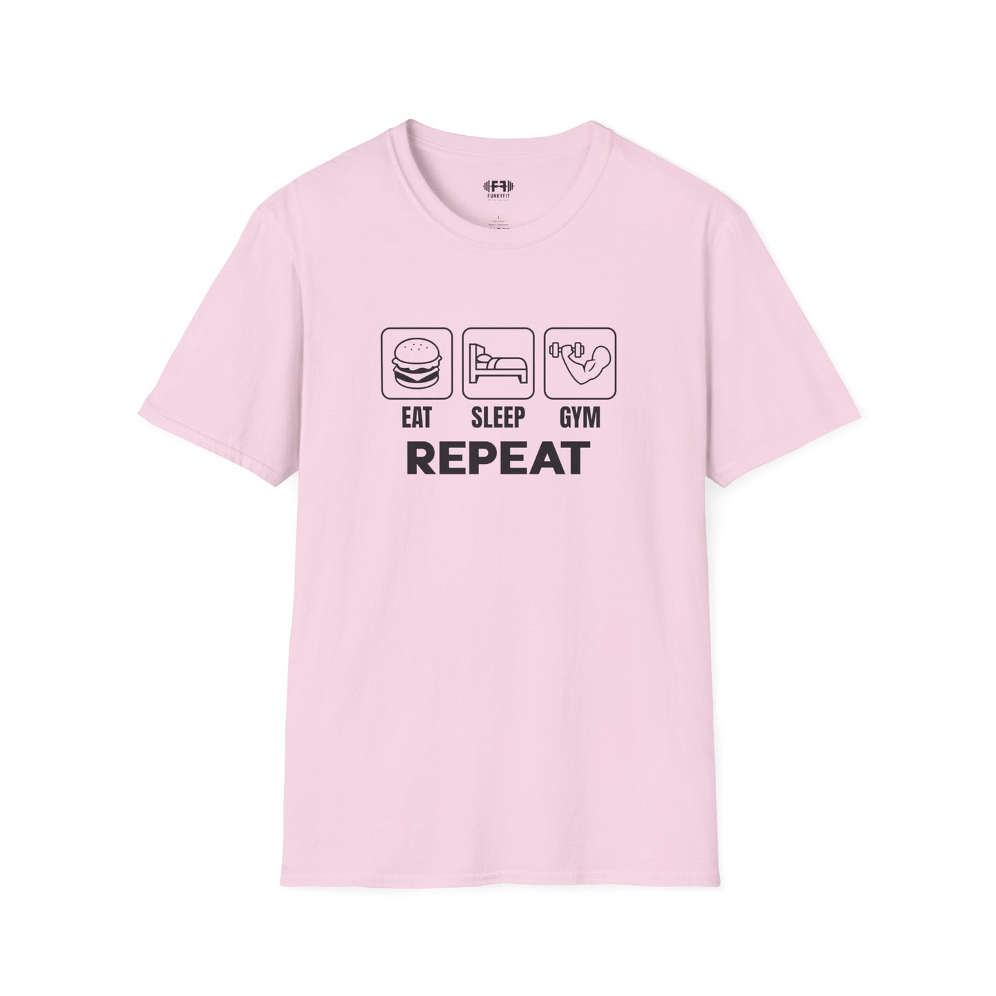 Eat Sleep Gym Repeat T-Shirt