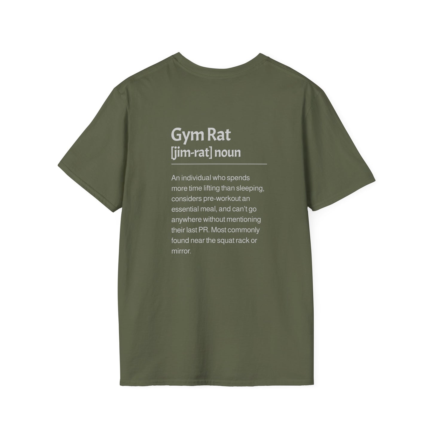 Gym Rat Description T-Shirt