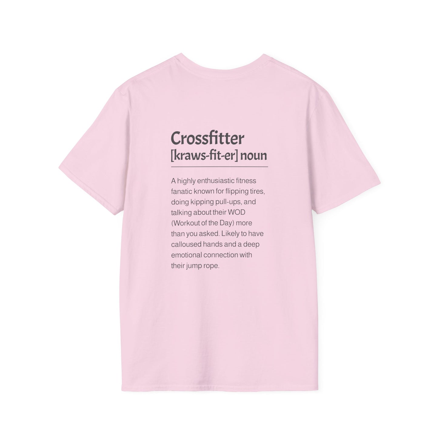 Crossfitter Description T-Shirt