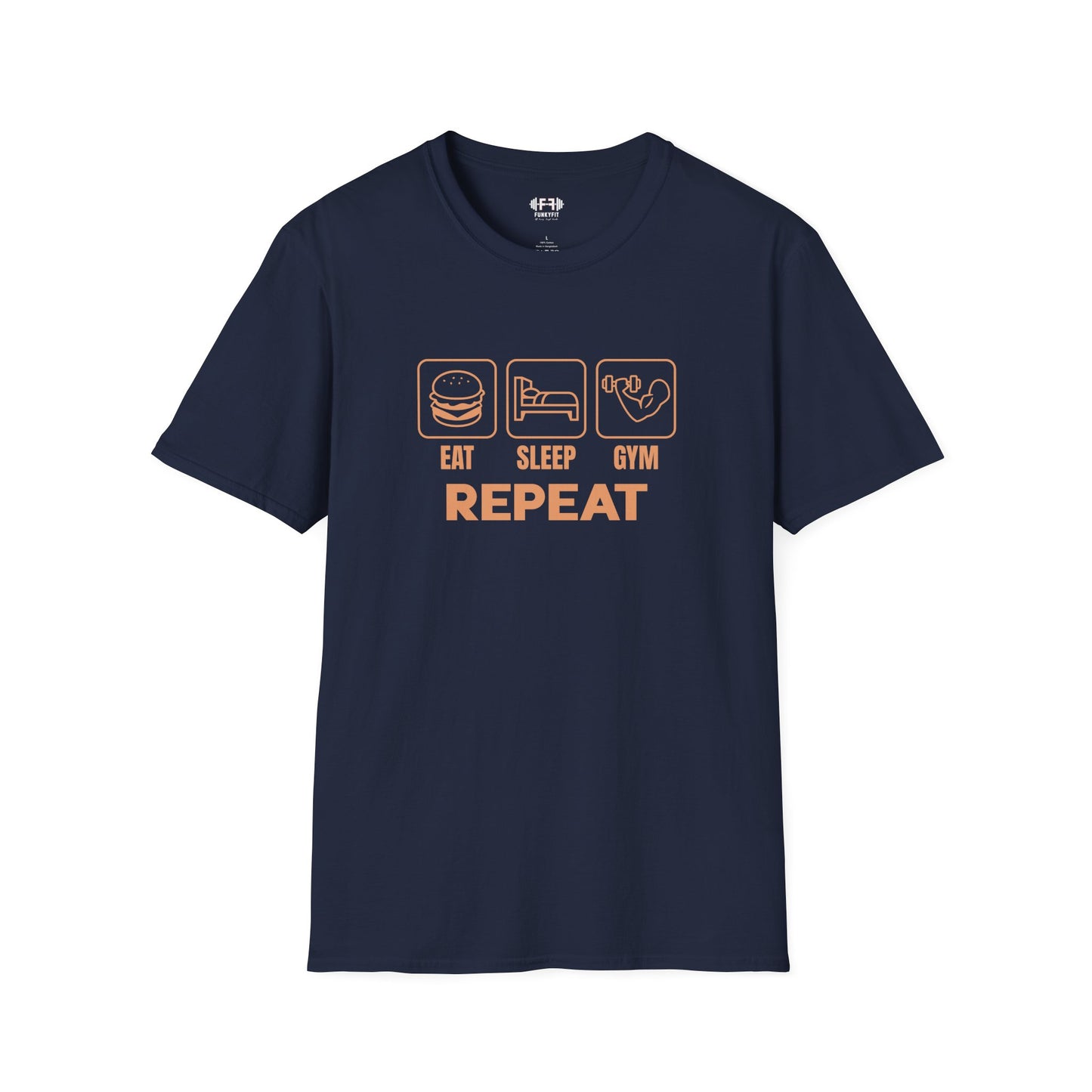 Eat Sleep Gym Repeat T-Shirt
