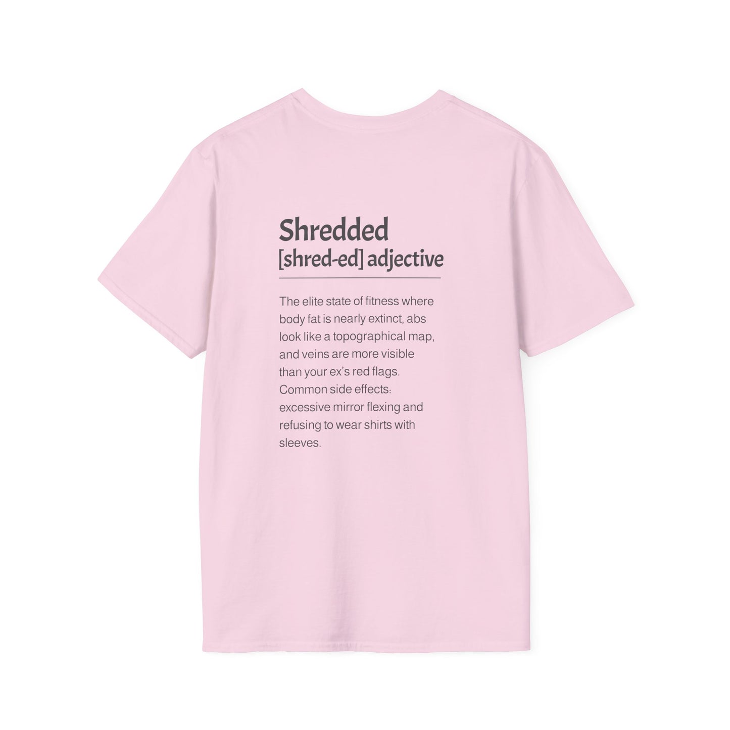 Shredded Description T-Shirt