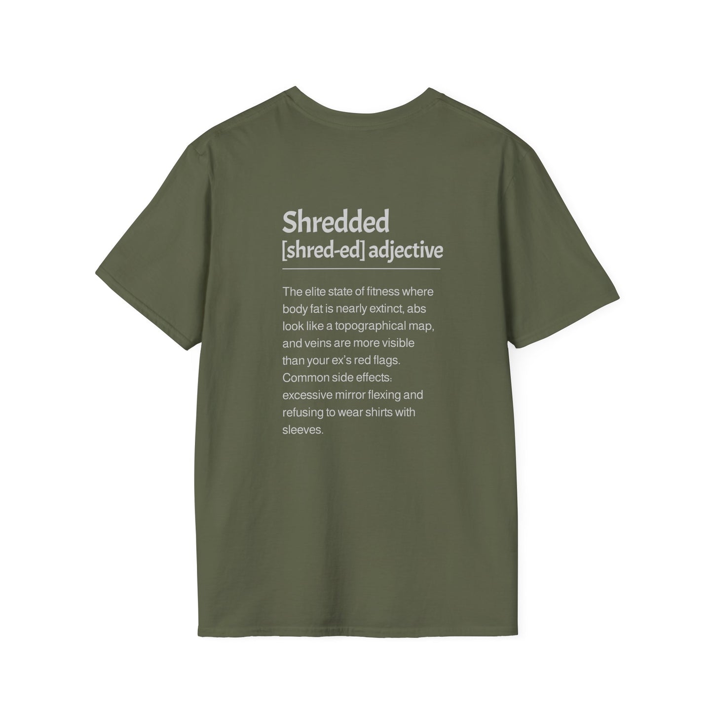 Shredded Description T-Shirt