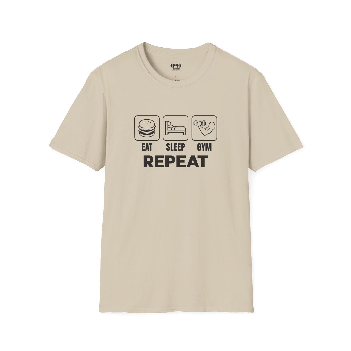 Eat Sleep Gym Repeat T-Shirt