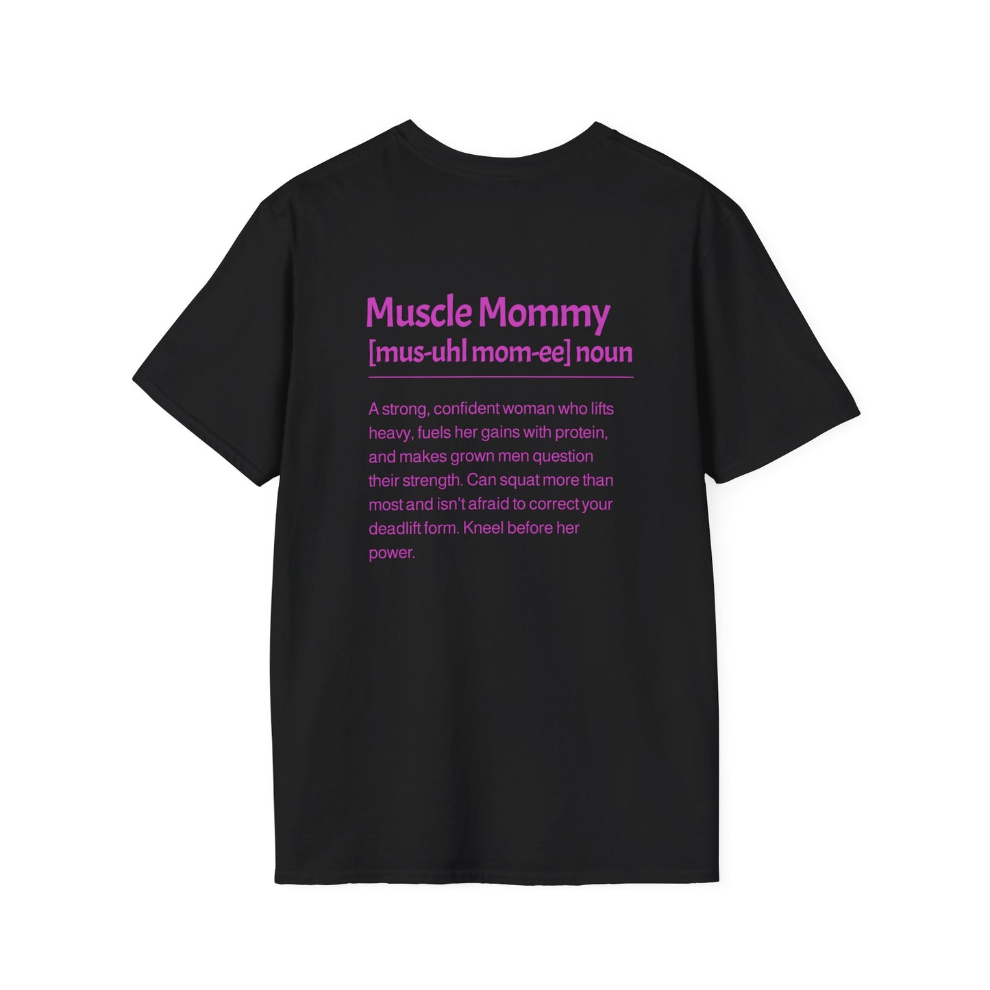 Muscle Mommy Description T-Shirt