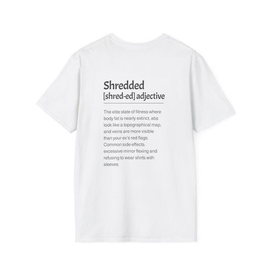 Shredded Description T-Shirt